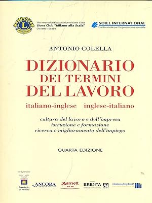 Seller image for Dizionario dei termini del lavoro for sale by Librodifaccia