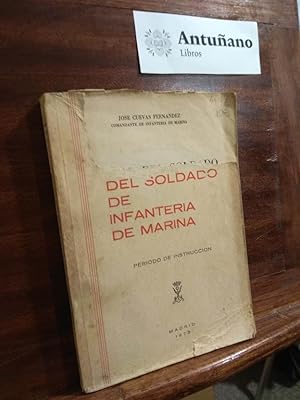 Imagen del vendedor de Manual del soldado de infanteria de Marina a la venta por Libros Antuano