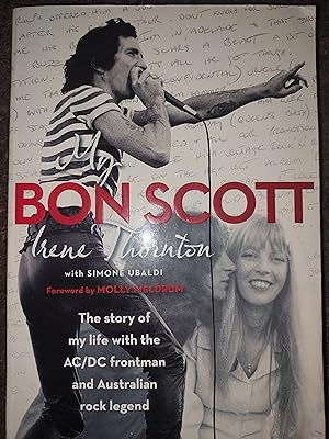 Bild des Verkufers fr Bon Scott Irene Thornton My Life with AC/DC Front man zum Verkauf von Bookies books