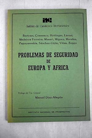 Imagen del vendedor de Problemas de seguridad de Europa y Africa a la venta por Alcan Libros