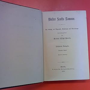 Bild des Verkufers fr Walter Scotts Romane. Neunter Band. Illustrierte Ausgabe. zum Verkauf von biblion2