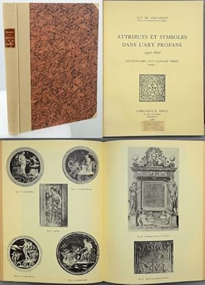 Bild des Verkufers fr ATTRIBUTS ET SYMBOLES DANS L ART PROFANE 1450-1600. Dictionnaire d un Language Perdu Tome 1 [only]. zum Verkauf von Francis Edwards ABA ILAB