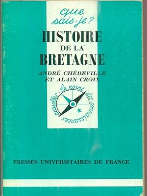 Bild des Verkufers fr Histoire de la bretagne zum Verkauf von Librodifaccia
