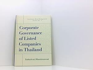 Bild des Verkufers fr Montreevat, S: Corporate Governance of Listed Companies in (Southeast Asia Background Series) zum Verkauf von Book Broker