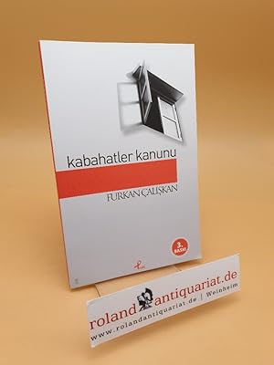 Seller image for Kabahatler Kanunu for sale by Roland Antiquariat UG haftungsbeschrnkt