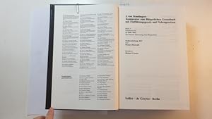 Immagine del venditore per Staudinger, Julius von: J. von Staudingers Kommentar zum Brgerlichen Gesetzbuch, Teil: Buch 4., Familienrecht /  1896 - 1921 ; (rechtliche Betreuung und Pflegschaft) venduto da Gebrauchtbcherlogistik  H.J. Lauterbach