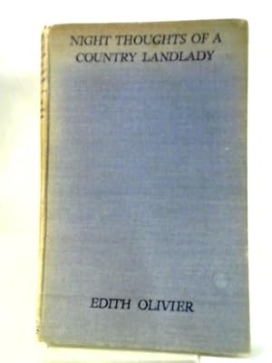 Image du vendeur pour Night Thoughts of a Country Landlady mis en vente par World of Rare Books