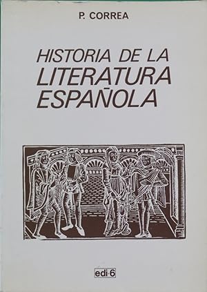 Imagen del vendedor de Historia de la literatura española a la venta por Librería Alonso Quijano