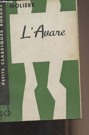 Seller image for L'Avare - "Petit classiques Bordas" for sale by Le-Livre