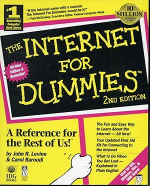 Seller image for The Internet for Dummies 2nd edition for sale by Librairie Le Nord