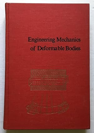 Imagen del vendedor de Engineering Mechanics of Deformable Bodies. a la venta por Monkey House Books