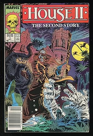 Image du vendeur pour House II The Second Story Comic Marvel Movie Adaptation 1987 Haunted Horror Film mis en vente par CollectibleEntertainment