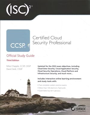 Immagine del venditore per Ccsp Isc2 Certified Cloud Security Professional Official Study Guide & Practice Tests venduto da GreatBookPricesUK