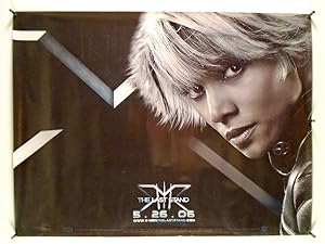 ORIGINAL VINYL BANNER POSTER: "X-MEN: THE LAST STAND" 2006 HALLE BERRY