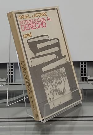 Imagen del vendedor de Introducción al derecho a la venta por Librería Diálogo