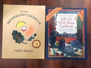 Imagen del vendedor de The New Moosewood Cookbook & Still Life with Menu Cookbook (both SIGNED) a la venta por The Groaning Board