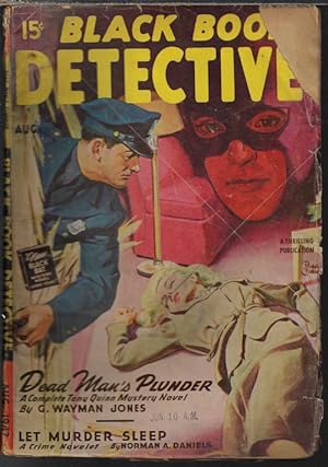 Bild des Verkufers fr BLACK BOOK DETECTIVE Magazine: August, Aug. 1947 zum Verkauf von Books from the Crypt