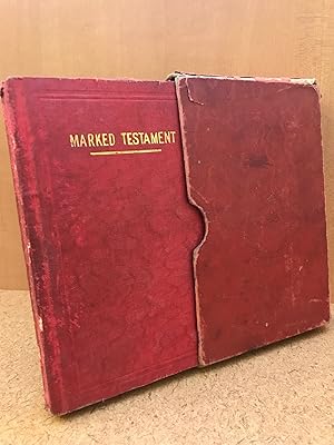 The marked New Testament of our Lord and Saviour Jesus Christ, after the authorized version. Clea...