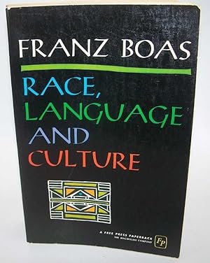 Imagen del vendedor de Race, Language and Culture a la venta por Easy Chair Books