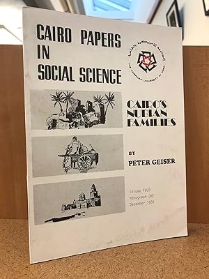Cairo Papers in Social Science: Cairos Nubian Families