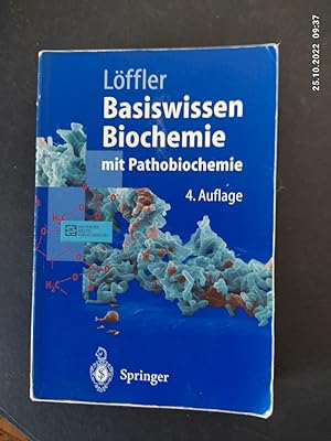 Image du vendeur pour Basiswissen Biochemie : mit Pathobiochemie ; mit 120 Tabellen. Springer-Lehrbuch mis en vente par Antiquariat-Fischer - Preise inkl. MWST