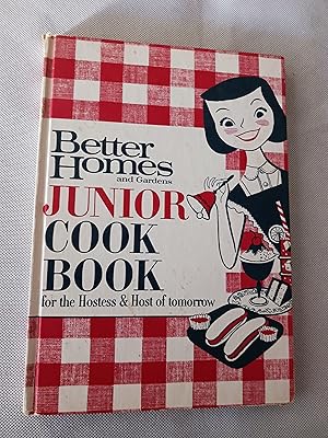Better Homes and Gardens Junior Cook Book for the Hostess & Host of Tomorrow
