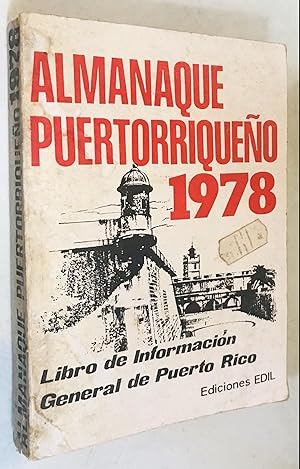 Bild des Verkufers fr Almanaque Puertorriqueno Libro de Informacion General de Puerto Rico 1978 zum Verkauf von Once Upon A Time
