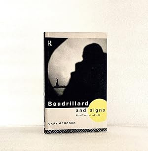 Imagen del vendedor de Baudrillard and Signs: Signification Ablaze a la venta por boredom books