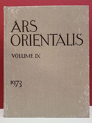 Imagen del vendedor de Ars Orientalis: The Arts of Islam and the East, Vol. IX a la venta por Moe's Books