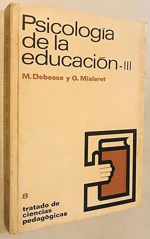 Seller image for Psicologia de la educacion III for sale by Once Upon A Time