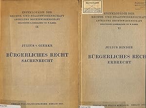 Image du vendeur pour Brgerliches Recht Sachenrecht + Erbrecht mis en vente par avelibro OHG