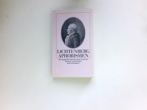 Bild des Verkufers fr Aphorismen : Hrsg. mit Nachwort von Kurt Batt. zum Verkauf von Antiquariat Buchhandel Daniel Viertel