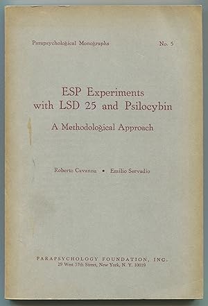 Bild des Verkufers fr ESP Experiments with LSD 25 and Psilocibin: A Methodological Approach zum Verkauf von Between the Covers-Rare Books, Inc. ABAA