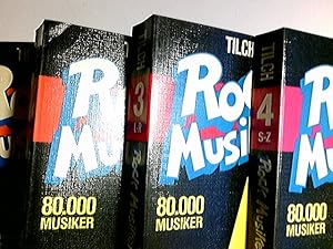 Rock-Musiker : in 4 Bd. ; [80000 Musiker ; Instrumente, Gruppen, Langspielplatten, Erscheinungsja...