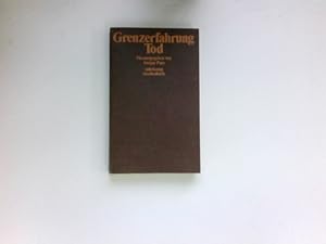 Grenzerfahrung Tod : [d. vorliegende Bd. enth. d. Vorlesungen d. Salzburger Hochschulwochen 1975,...