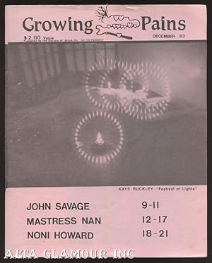 GROWING PAINS - December 1983; Published by The Society of Janus for its Members