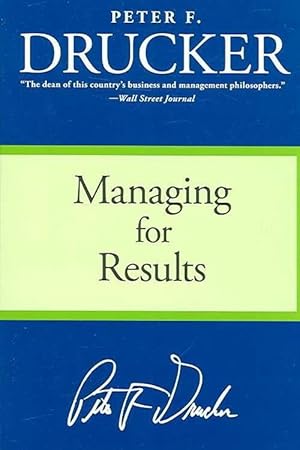 Immagine del venditore per Managing for Results (Paperback) venduto da Grand Eagle Retail