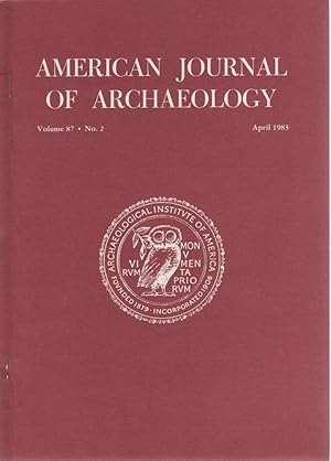 Imagen del vendedor de The Hittites and the Aegaen World. [From: American Journal of Archaeology, Vol. 87, No. 2, April 1983]. a la venta por Fundus-Online GbR Borkert Schwarz Zerfa