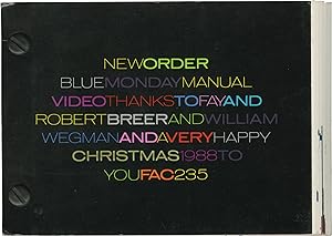 New Order Blue Monday Manual Video (First Edition)
