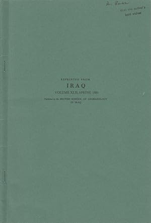 Seller image for The Rassam Obelisk. [From: Iraq, Vol. 42, Spring 1980]. for sale by Fundus-Online GbR Borkert Schwarz Zerfa