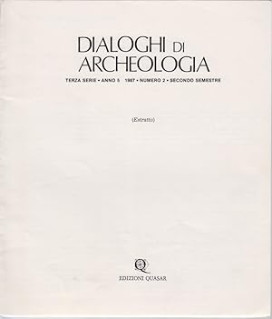 Bild des Verkufers fr L'Urartu fra Oriente e Occidente. [Da:Dialoghi di Archeologia, Terza serie, Anno 5, Numero 2, Secondo Semestre, 1987]. zum Verkauf von Fundus-Online GbR Borkert Schwarz Zerfa