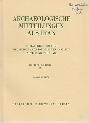 Hinweise auf einige kleinere Monumente bei Naqsh-i Rustam. [Aus: Archaeologische Mitteilungen aus...