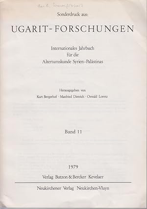 Bild des Verkufers fr Sonnengottheit (DUTU) und 'Knigliche Sonne' (DUTUSI) bei den Hethitern. [Aus: Ugarit-Forschung, Bd. 11, 1979]. zum Verkauf von Fundus-Online GbR Borkert Schwarz Zerfa