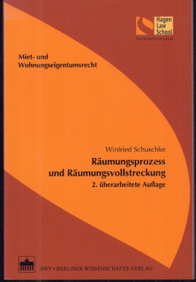 Seller image for Rumungsprozess und Rumungsvollstreckung. for sale by Antiquariat Jenischek