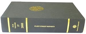 Bild des Verkufers fr Fleet Street Reports of Industrial Property Cases from the Commonwealth and Europe: Vol.27. 2000 zum Verkauf von PsychoBabel & Skoob Books