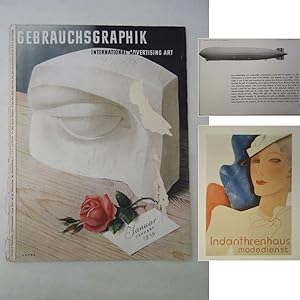 Seller image for Gebrauchsgraphik / International Advertising Art. Monatsschrift zur Frderung knstlerischer Werbung. Offizielles Organ der Fachgruppe Gebrauchsgraphfiker in der Reichskammer der bildenden Knste 16. Jahrgang Nr. 1 Januar 1939 for sale by Galerie fr gegenstndliche Kunst