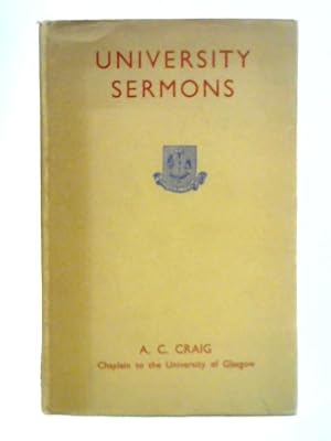 Bild des Verkufers fr University Sermons zum Verkauf von World of Rare Books