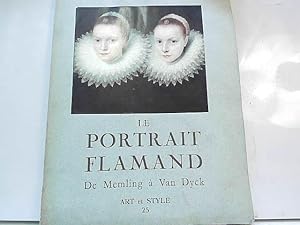 Imagen del vendedor de Art Et Style - N25. Le Portrait Flamand. De Memling A Van Dyck. a la venta por JLG_livres anciens et modernes