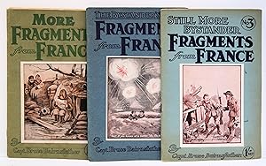 Seller image for 3 mixed editions. Captain Charles Bruce Bairnsfather (1887   1959) was a prominent British humorist and cartoonist. His best-known cartoon character 'Old Bill' featured in Bairnsfather's weekly "Fragments from France" cartoons published weekly in "The Bystander" magazine during the First World War. for sale by Marrins Bookshop