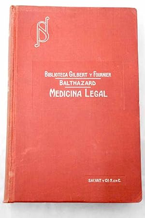 Manual de medicina legal
